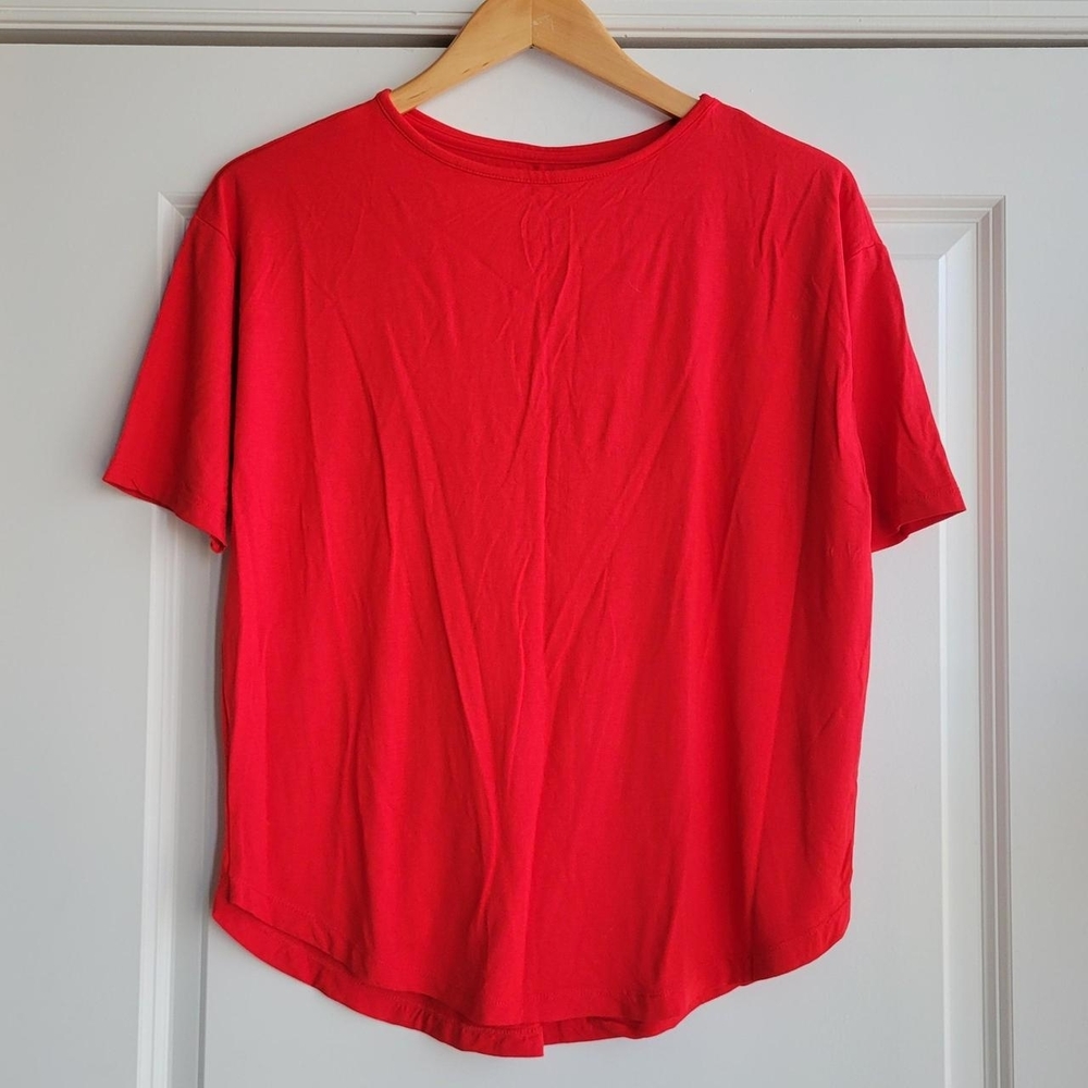 Esmara Red Oversized Tee Size S